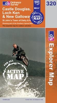 Castle Douglas, Loch Ken and New Galloway -  Ordnance Survey