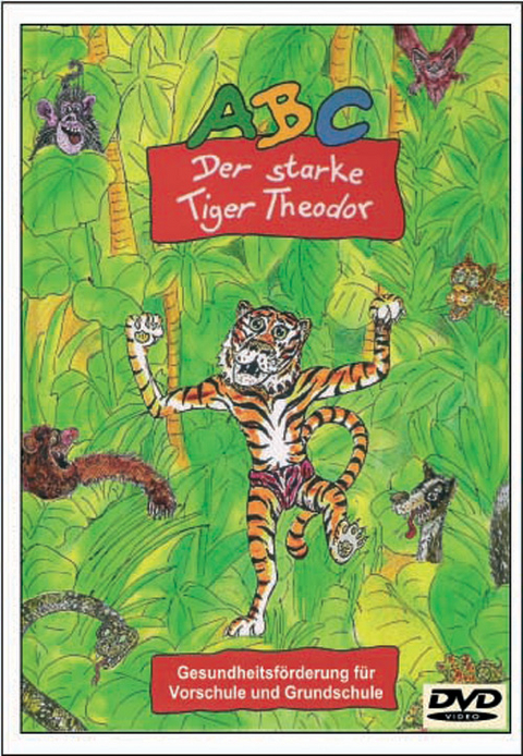 ABC- Der starke Tiger Theodor Tanzvideo auf DVD -  Mausini