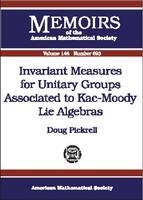 Invariant Measures for Unitary Groups Associated to Kac-Moody Lie Algebras
