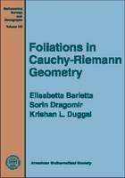 Foliations in Cauchy-Riemann Geometry -  American Mathematical Society