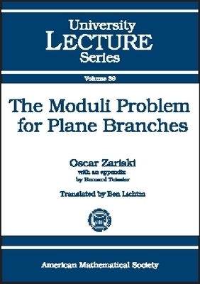 Moduli Problem for Plane Branches -  American Mathematical Society