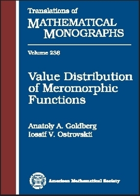 Value Distribution of Meromorphic Functions -  American Mathematical Society