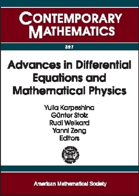 Advances in Differential Equations and Mathematical Physics -  American Mathematical Society