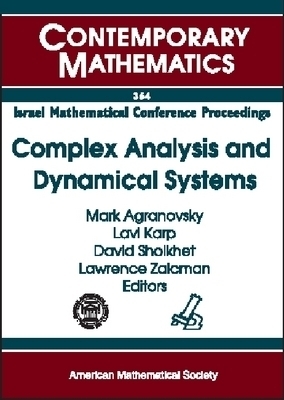 Complex Analysis and Dynamical Systems - 