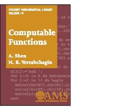 Computable Functions -  American Mathematical Society