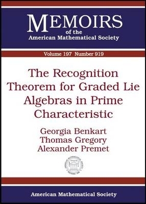 The Recognition Theorem for Graded Lie Algebras in Prime Characteristic -  American Mathematical Society