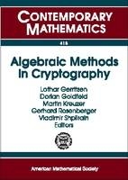 Algebraic Methods in Cryptography - 