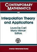 Interpolation Theory and Applications -  American Mathematical Society