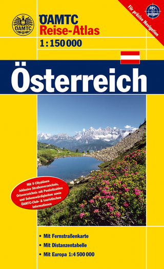 ÖAMTC Reise-Atlas Österreich 1:150.000