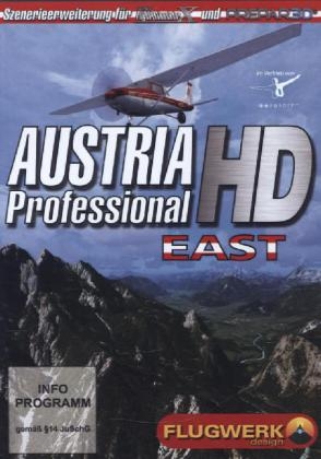 Flight Simulator X - Austria Professional HD-East (Add-On), DVD-ROM