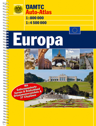 ÖAMTC Auto-Atlas Europa 1:800 000/1:4,5 Mio.