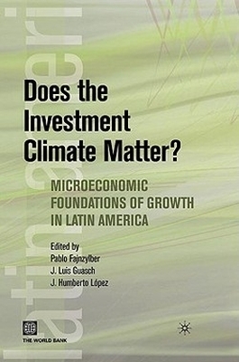 Does the Investment Climate Matter? - 