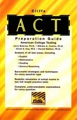 Cliffs American College Testing Preparation Guide