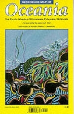 Reference Map of Oceania - James A. Bier