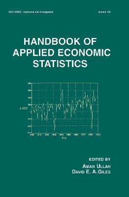 Handbook of Applied Economic Statistics