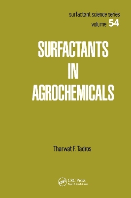 Surfactants in Agrochemicals - TharwatF. Tadros