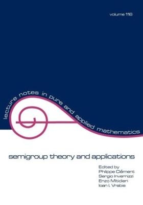 semigroup theory and applications -  Clement
