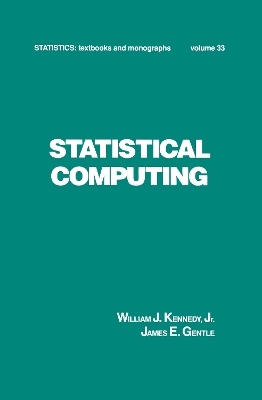 Statistical Computing -  Kennedy