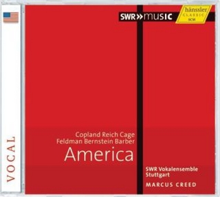 America - SWR Vokalensemble Stuttgart , 1 Audio-CD