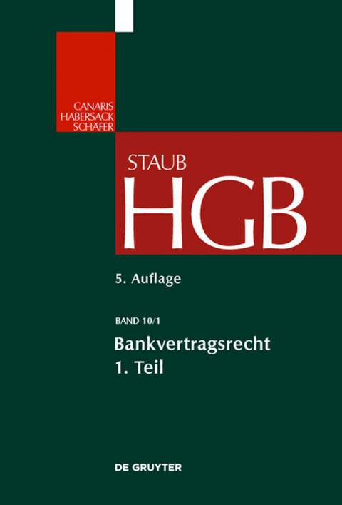 Bankvertragsrecht 1
