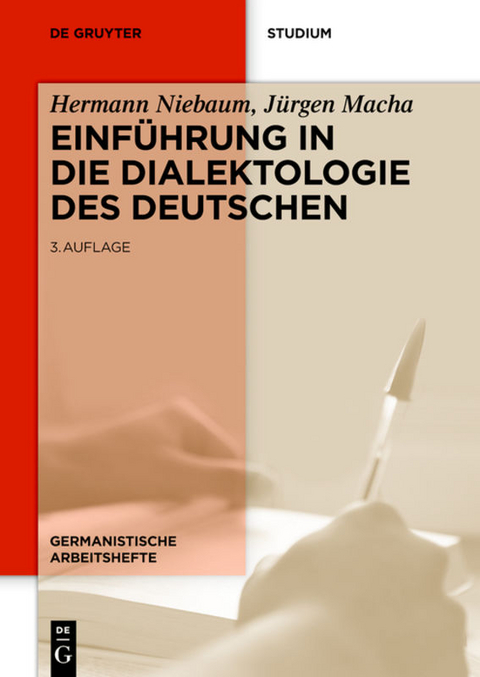 Einf&uuml;hrung in die Dialektologie des Deutschen - Hermann Niebaum, J&uuml;rgen Macha