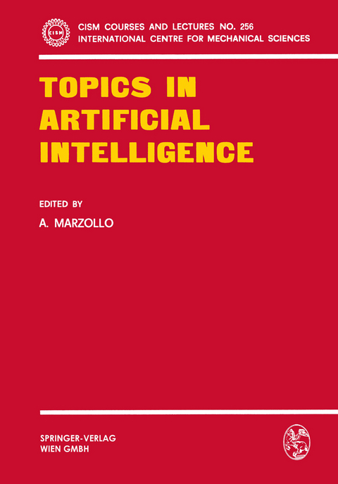 Topics in Artificial Intelligence - 