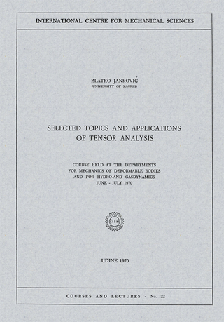 Selected Topics and Applications of Tensor Analysis
