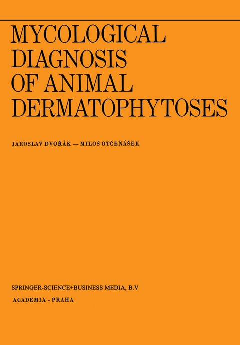 Mycological Diagnosis of Animal Dermatophytoses - J. Dvor&aacute;k, M. Otcen&aacute;sek
