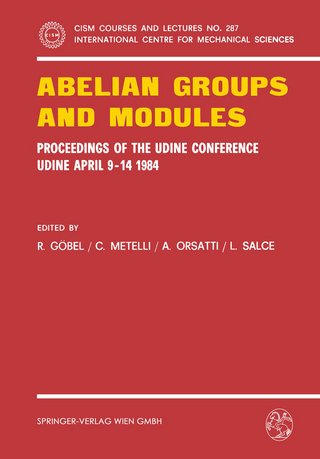 Abelian Groups and Modules
