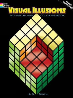 Visual Illusions Stained Glass Coloring Book - A. G. Smith