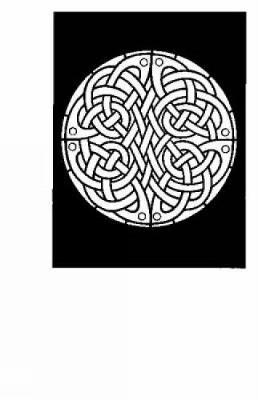 Celtic Knotwork, Stained Glass Coloring Book