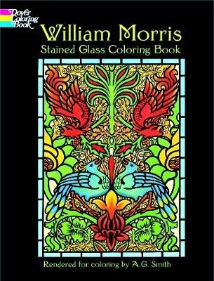 William Morris Stained Glass Coloring Book - William Morris