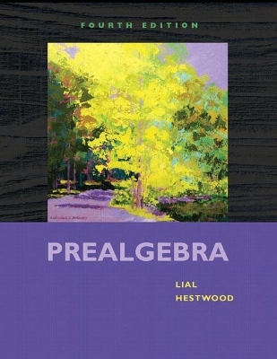 Prealgebra - Margaret L. Lial, Diana L. Hestwood