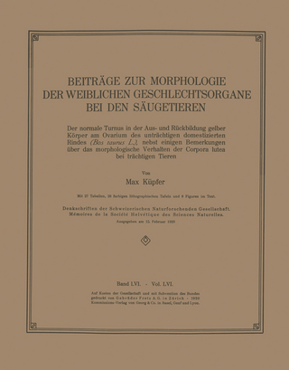 Beiträge zur Morphologie der Weiblichen Geschlechtsorgane bei den Säugetieren