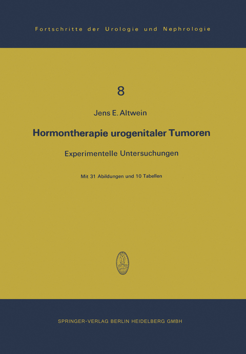Hormontherapie urogenitaler Tumoren - J. Altwein