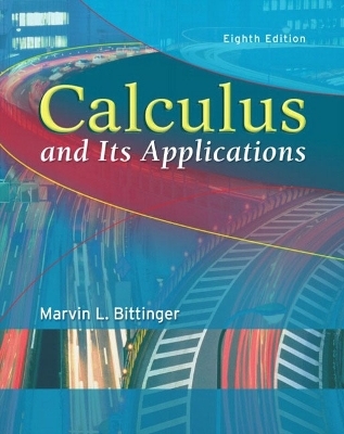 Calculus and Its Applications - Marvin L. Bittinger
