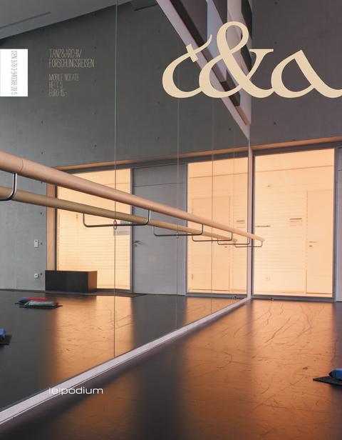 Tanz & Archiv - Mobile Notate. Heft 5 - 