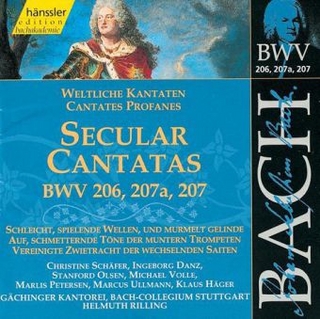 Weltliche Kantaten BWV 206, 207a, 207, 1 Audio-CD