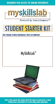 MySkillsLab 1.0 CourseCompass Student Starter Kit (Standalone) -  Pearson Education