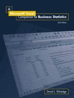 Microsoft Excel Companion for Business Statistics