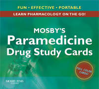 MOSBY PARAMEDIC DRUG STUDY CARDS