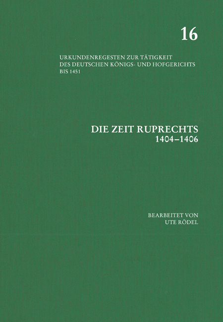 Die Zeit Ruprechts (1404&ndash;1406)