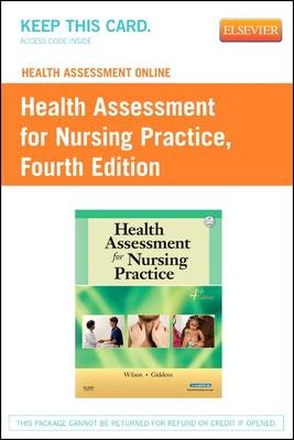 Health Assessment Online for Health Assessment for Nursing Practice