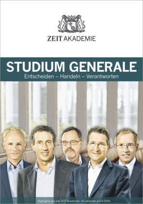 ZEIT Akademie Studium Generale, 4 DVDs + Begleitbuch