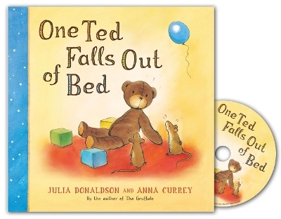 One Ted Falls Out Of Bed Board Book and CD Pack - Julia Donaldson