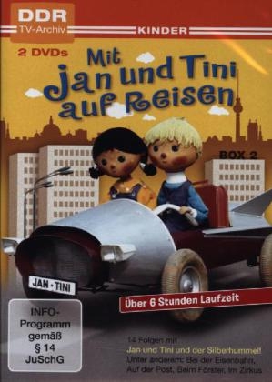 Mit Jan und Tini auf Reisen. Box.2, 2 DVDs
