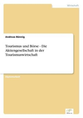 Tourismus und BÃ¶rse - Die Aktiengesellschaft in der Tourismuswirtschaft