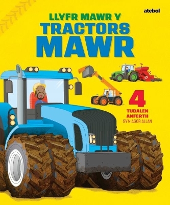 Llyfr Mawr y Tractors Mawr - Lisa Jane Gillespie