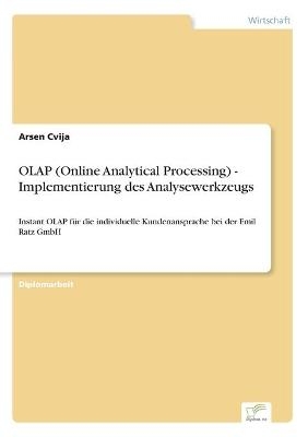 OLAP (Online Analytical Processing) - Implementierung des Analysewerkzeugs - Arsen Cvija