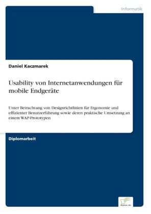 Usability von Internetanwendungen fÃ¼r mobile EndgerÃ¤te